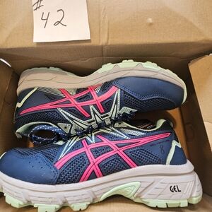 ASICS Women's Gel-Venture 8 - Navy and Pink